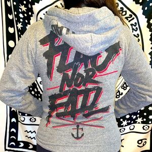 Unisex Flag nor Fail workout hoodie